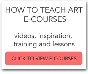 How to teach art to kids video-based e-courses