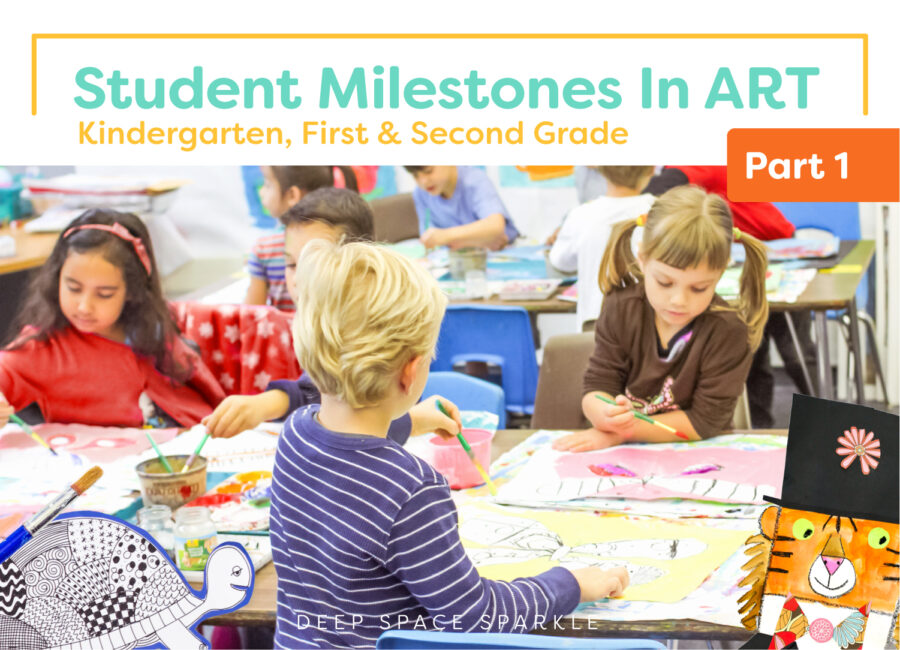 Student Milestones in Art | Kindergarten, First & Second Grade | Deep ...